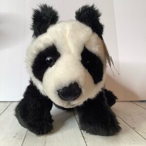 SOS Save Our Space Sitting Panda Plush 14 Realistic Stuffed Animal Toy 2015